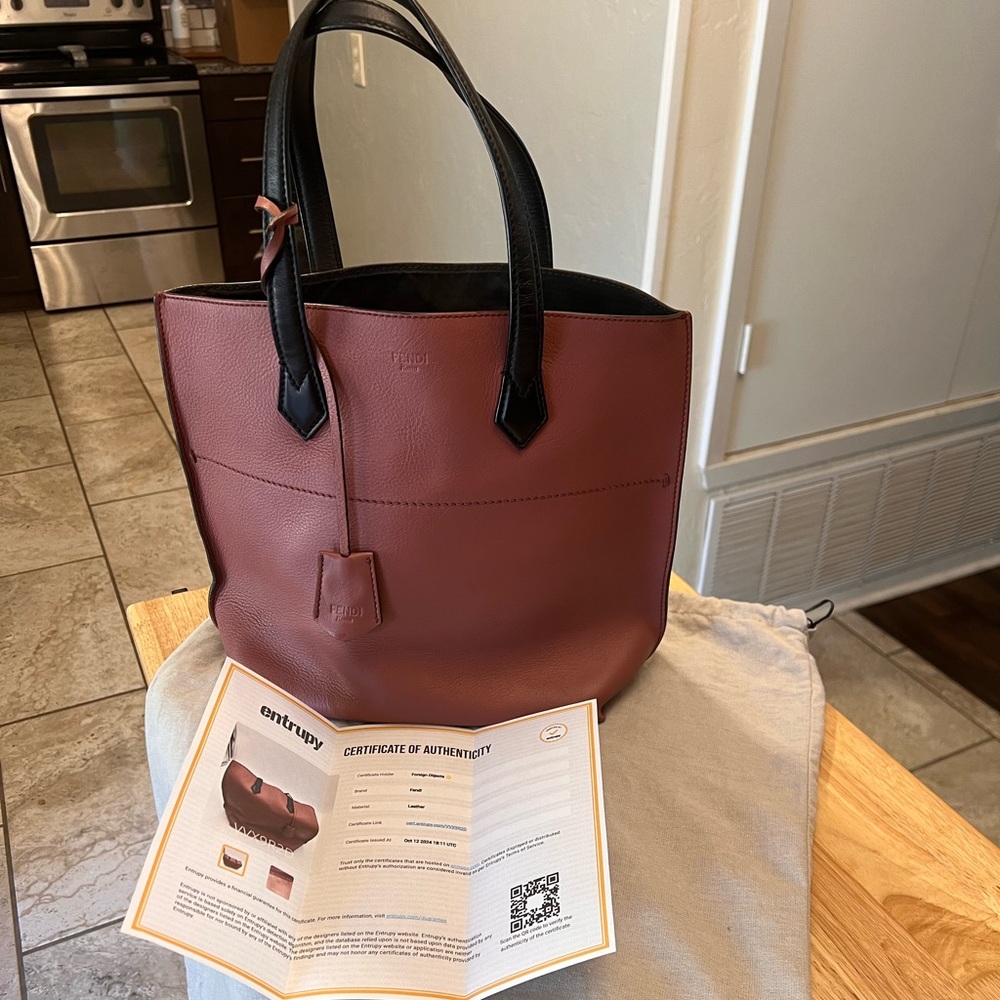 Authentic FENDI tote